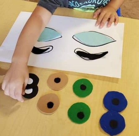 Eye Activity For Preschool, Eye Senses Activities, Eyes Activity For Preschool, Five Senses Art For Toddlers, Eyes Activities For Preschool, Eye Activities For Preschool, Eye Lesson, All About Me Preschool Theme, Me Preschool Theme