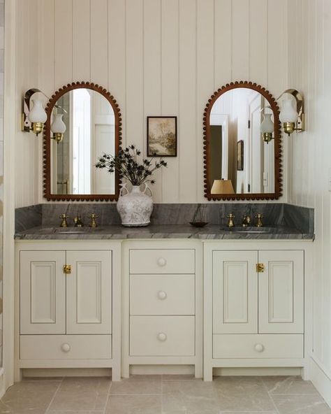 The Misfit House, Misfit House, Cottage Bathroom Inspiration, Primary Bath, Cottage Bathroom, Athens Ga, Bathroom Renos, Home Design Decor, Back Porch