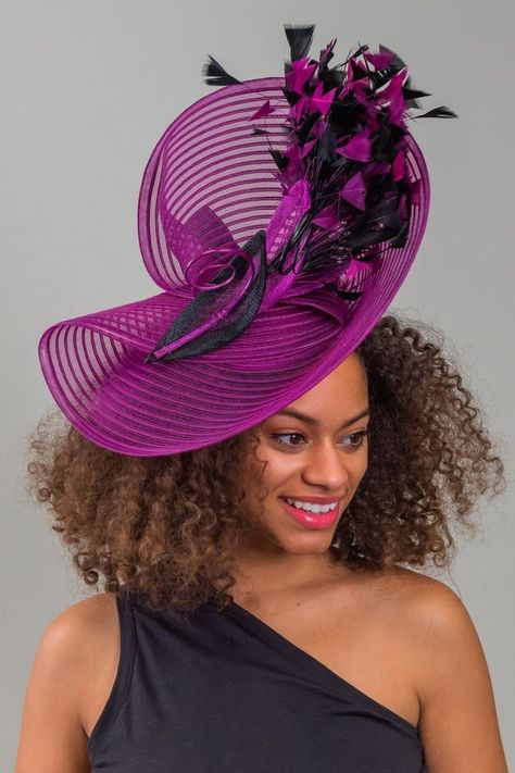 Wedding Head Wrap, How To Make Turban, Derby Hats Diy, African American Women Hairstyles, Ascot Style, Derby Attire, Fascinator Hats Wedding, Church Lady Hats, Church Suits And Hats