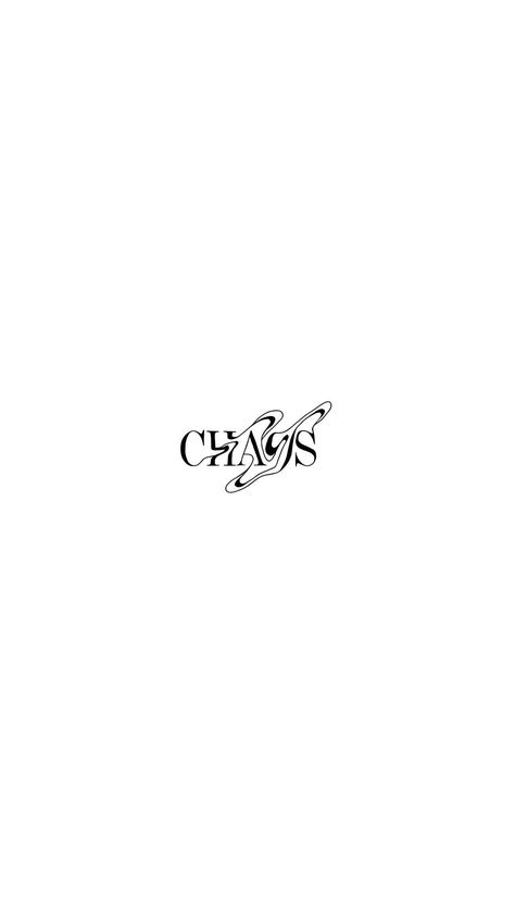 Peace In Chaos Tattoo, Chaos Peace Tattoo, Chaos Neck Tattoo, Peace And Chaos Tattoo, Chaos Word Art, Calm In Chaos Tattoo, Find Calm In The Chaos Tattoo, Men Logo Design Ideas, Symbol For Chaos Tattoo Ideas