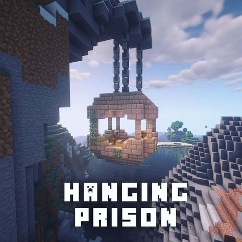 Jail Minecraft, Jail Ideas, Village Minecraft, Mine Minecraft, Window Poster, Minecraft Pictures, Fairy Village, Minecraft Medieval, Cute Minecraft Houses