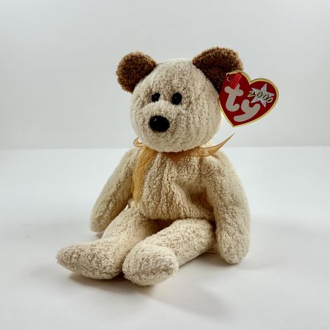 Vintage Copyright 2000 TY Beanie Babies Collection - Huggy the Bear Style 4306 - 9th Generation Tush Tag/6th Generation Hang Tag - Free Ship Ty Bears, Beanie Baby Bears, Baby Bears, Ty Beanie Babies, Boyds Bears, August 20, Beanie Babies, Beanie Baby, Ty Beanie