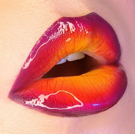 Lip Designs Art, Prismacolor Reference, Lip Artwork, Pop Art Lips, Art Lips, Lips Painting, Lip Art Makeup, Lips Art, Bold Makeup Looks