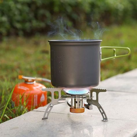 Wadeo Propane Outdoor Stove - Walmart.com Propane Camp Stove, Gas Canister, Camping Gas Stove, Backpacking Stove, Camp Stove, Propane Stove, Portable Stove, Camping Gas, Outdoor Stove