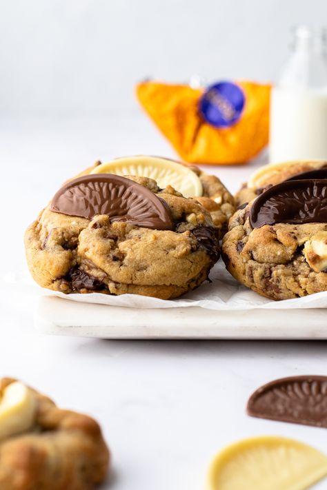 Terry Orange Cookies, Terry's Chocolate Orange Cookies, Chocolate Orange Cookies, Terry's Chocolate Orange, Sugar Cookie Recipe Easy, Cookie Crisp, Christmas Baking Recipes, Orange Cookies, Healthy Cookie Recipes