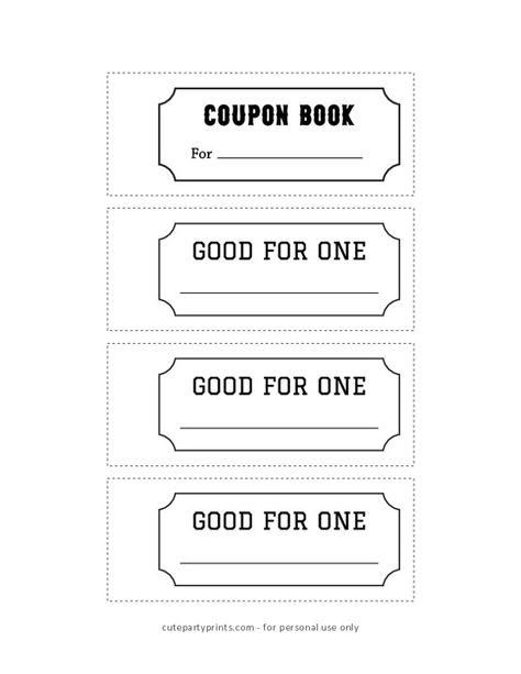 Free Printable DIY Coupon Book This Coupon Is Good For Free Printable, Free Coupon Template Printables, Coupon Book For Boyfriend Printable Free, Editable Coupon Template Free Printables, Free Printable Coupons Template, Printable Coupons Template, Coupon Book Free Printable, Blank Coupon Template, Coupon Book For Dad