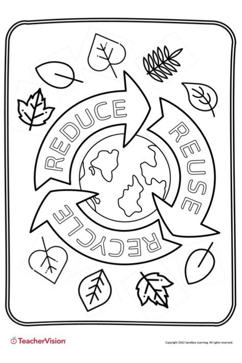 Celebrate Earth Day in your classroom with these fun printable coloring pages! #earthdaycrafts Reduce Reuse Recycle Coloring Pages, Recycling Coloring Pages, Cute Animals Coloring Pages, Earth Day Worksheets, Cute Animals Coloring, Earth Activities, Earth Day Coloring Pages, Children's Book Characters, Family Coloring Pages