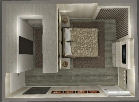 Closet Behind Bed, Suite Master, Desain Furnitur Modern, Wardrobe Room, Small Closets, Closet Remodel, Bedroom Closet Design, Small Closet, غرفة ملابس