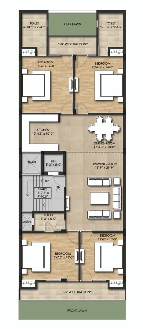 4 BHK Builder Floor Available in Greenfields colony Sector-43, Faridabad - Happy Estates Stilt Plus Two Floors Elevation, 4 Storey Apartment Building Floor Plan, 4 Bhk Apartment Floor Plan, Stilt Plus 3 Floors Apartment Elevation, 4bhk Apartment Plan Layout, Stilt Plus 3 Floors Elevation, Stilt Plus 4 Floors Elevation, Front Elevation Designs 4 Floors, 4bhk House Plan Floors