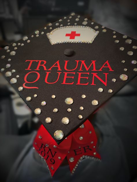 Er Graduation Cap, Er Nursing Graduation Cap, Er Nurse Cap Decoration, Er Nurse Grad Cap, Paramedic Graduation Cap, Sonography Graduation Cap, Emt Graduation Caps, Emergency Nurse Graduation Cap, Emergency Room Nurse Graduation Cap