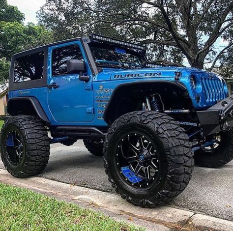 Jeep Convertible, Two Door Jeep Wrangler, Jeep Wrangler Lifted, Jeep Jku, Cj Jeep, Badass Jeep, Blue Jeep, Custom Jeep Wrangler, Classic Jeeps