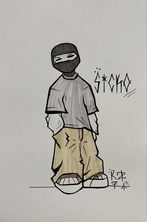 Simple Grafitti Art Ideas, Graffiti Style Characters, Graffiti Doodles Drawing, Graffiti Doodle Art, Person Drawing Easy, Easy Graffiti Drawing Ideas, Board Art Ideas, Graffiti Person, Easy Graffiti Art