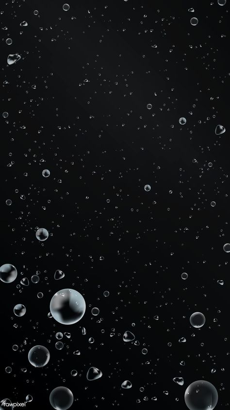 Rain Iphone Wallpaper, Bubbles In Water, Iphone Wallpaper Dark, Thumbnails Youtube Background, Background Water, About Rain, Editing Resources, Water Icon, Water Background