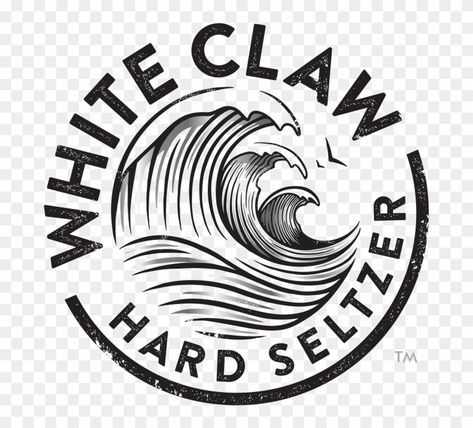 White Claw Painting, White Claw Logo, Alcohol Logos, Alcohol Logo, Beer Pong Table Diy, Htv Designs, Alcohol Pictures, Alcohol Painting, White Claw Hard Seltzer