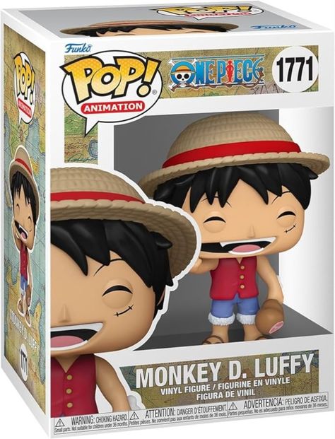 Monkey D. Luffy is determined to become the Pirate King by finding Gol D. Roger's legendary treasure.
Stretch the limits of your collection when you welcome Pop! Monkey D. Luffy to lead the Straw Hat Pirates in One Piece lineup. #luffy #onepiece #gift #art #wallpaper  #model One Piece Funko Pop, Funko Pop One Piece, One Piece Pop, Anime Funko Pop, Star Wars Funko Pop, Best Funko Pop, Disney Funko Pop, Marvel Funko Pop, The Straw Hat Pirates