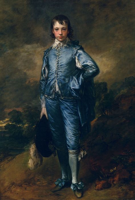 Blue Boy Painting, Thomas Gainsborough, Most Famous Paintings, Famous Artwork, Blue Boy, National Gallery, Art Lovers, Coloring Pictures, Paint Set