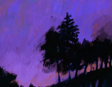 I'm an illustrator and 2D animator, most inspired by the people I see around me everyday. Holly Warburton, Purple Painting, Purple Paint, Soyut Sanat Tabloları, Purple Art, Purple Sky, Wow Art, Pics Art, Pretty Art