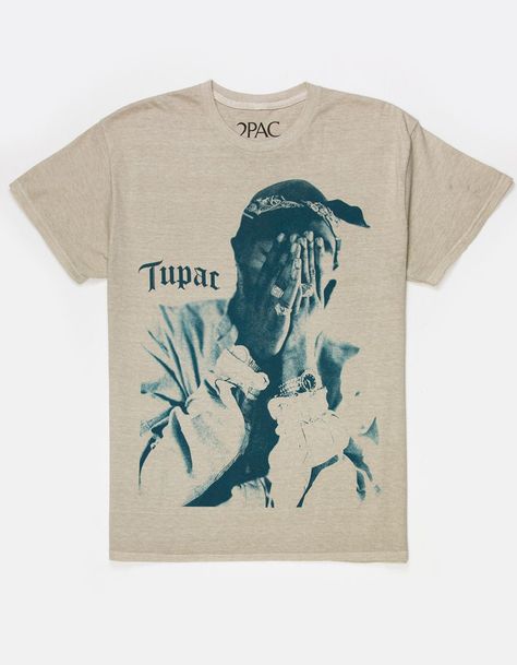 Tupac Me Against The World Tee. Large Graphic On Front. Large Text Screened On Back. Crew Neck. Short Sleeve. 100% Cotton. Machine Wash. Imported. 2pac Graphic Tee, Graphic Tees Tupac, Shirts You Need, Graphic Tees For Women Latest Trends, Graphic Tees Rappers, 2pac Clothes, Graphic Tees Cute, Grafic Tees Print, Graphic Tee Men Outfit