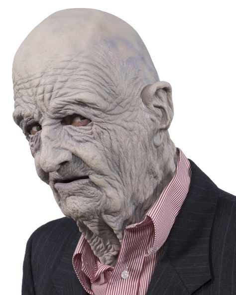 Zagone Studios Dead Guy Grey Skinned Old Man Mask *** Information can be discovered by clicking on the picture. (This is an affiliate link). #scaryhalloweencostumesforchildren Scary Man, Creepy Old Man, Old Man Costume, Old Man Mask, Horror Masks, Face Drawing Reference, Scary Halloween Costumes, Man Clothing, Statue Sculpture