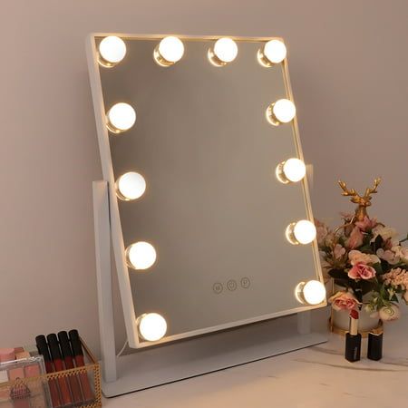 Hollywood Vanity Lights, Lighted Magnifying Makeup Mirror, Vanity Makeup Mirror, Hollywood Vanity Mirror, Hollywood Vanity, Hollywood Lights, Vanity Mirror With Lights, Hollywood Mirror, Makeup Vanity Mirror