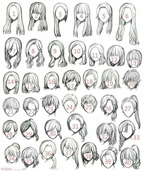 Girl Hair Drawing, Lakaran Fesyen, How To Draw Anime, Pelo Anime, Anak Haiwan, Drawing Hair Tutorial, Manga Hair, Drawing Hair, Drawing Eyes