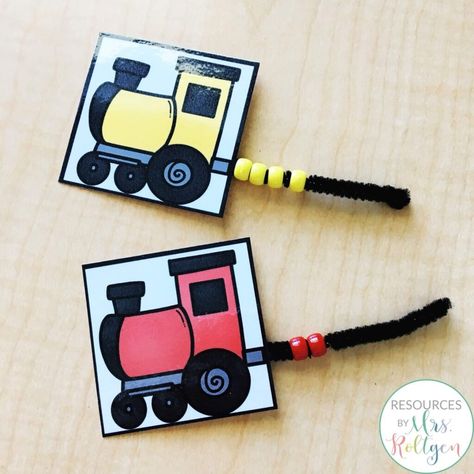 Preschool Train Theme, Preschool Train Craft, Cars Eyfs, Train Activities For Preschool, Train Preschool Activities, Preschool Transportation Activities, Trains Preschool, Sticker Pictures, Transportation Preschool Activities