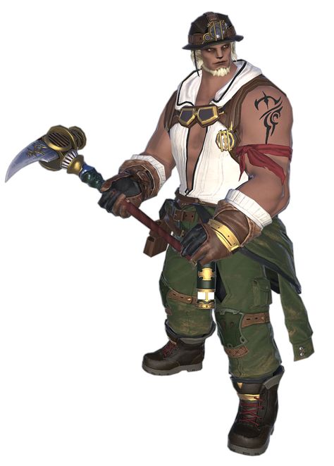 Miner Render from Final Fantasy XIV: Shadowbringers #art #artwork #gaming #videogames #gamer #gameart #finalfantasy Game Character Design, Final Fantasy Xiv, Video Game Characters, Character Designs, Game Artwork, Character Creation, Game Character, Character Concept, Final Fantasy