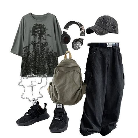 Fairycore Grunge Aesthetic, Goth Styles, Soft Goth, Aesthetic Emo, Fairycore Grunge, Rock Outfit, Stil Inspiration, Alt Fashion, Swaggy Outfits