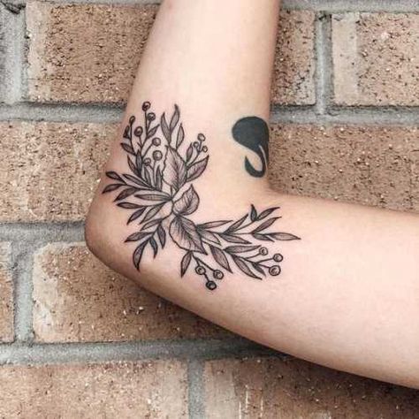 19 Inner Elbow Tattoo Ideas for Women - Welcome to Fashion Maverick! Discover top trends in tattoos, beards, clothing, and hairstyles. Get inspired and stay stylish! Elbow Bend Tattoo Women, Feminine Elbow Tattoo, Outer Elbow Tattoos For Women, Side Elbow Tattoo, Inside Elbow Tattoos For Women, Under Elbow Tattoo, Inner Elbow Tattoos For Women, Inside Elbow Tattoo, Elbow Tattoos For Women