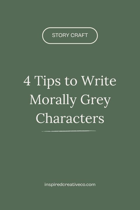 Want to write a compelling morally grey character? Here are 4 things to consider. Morally Grey Character Prompts, Morally Grey Character Names, How To Write A Blind Character, How To Write Morally Grey Characters, Writing Morally Grey Characters, Morally Gray Characters, Morally Grey Quotes, Morally Grey Aesthetic, Morally Grey Character