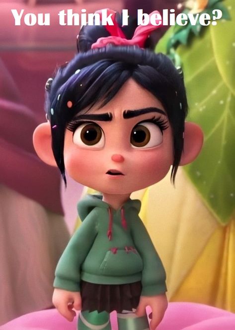 I never believe on fact that you know , I believe on what see by myself . I'm cool ? Characters Expressions, Disney Kızları, Vanellope Y Ralph, Wallpapers Cute, Vanellope Von Schweetz, Bff Drawings, 디즈니 캐릭터, Prințese Disney, Frozen Disney Movie