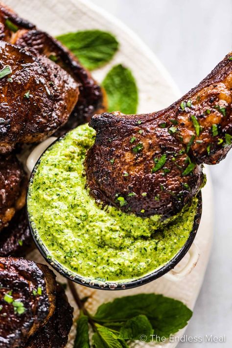 Lamb Lollipops, Mint Pesto, Lamb Chop Recipes, Recipes Mexican, Lamb Dishes, Lamb Chops, Lamb Recipes, Easter Hair, Easter Hairstyles