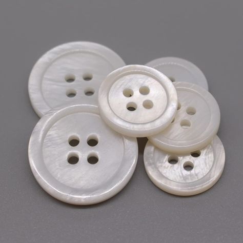 PRICES MAY VARY. Genuine White Shell Buttons Blazer Buttons Set Material: Natural River Shell Quantity : totally 22pcs, 16pcs 15mm(about 3/5 inch) + 6pcs 20mm(about 4/5 inch) The buttons are usually used for high end suits and blazers YaHoGa 22 Pieces Genuine White Shell Buttons for Blazer Coat Suit Buttons Set 20mm 15mm Natural MOP Buttons Bulk (River) Mop Buttons, Coat Suit, Shell Buttons, Suits Coats, Amazon Art, Blazer Buttons, Sewing Stores, Blazer Coat, Shells