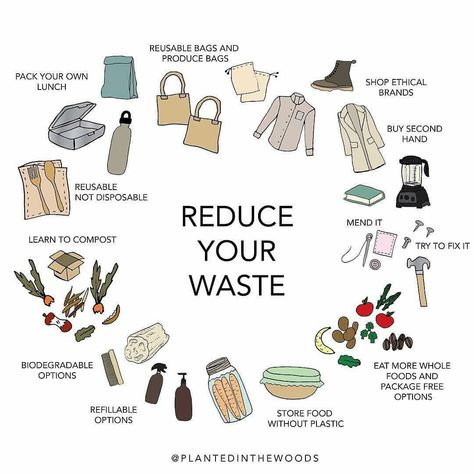 How to reduce waste? Here's a start!⠀⠀⠀⠀⠀⠀⠀⠀⠀ .⠀⠀⠀⠀⠀⠀⠀⠀⠀ .⠀⠀⠀⠀⠀⠀⠀⠀⠀ .⠀⠀⠀⠀⠀⠀⠀⠀⠀ .⠀⠀⠀⠀⠀⠀⠀⠀⠀ .⠀⠀⠀⠀⠀⠀⠀⠀⠀ .⠀⠀⠀⠀⠀⠀⠀⠀⠀ Credit @plantedinthewoods… Plastik Recycling, Live With Less, Waste Free Living, Finanse Osobiste, Environmentally Friendly Living, Eco Life, Eco Lifestyle, Save Our Earth, Waste Free