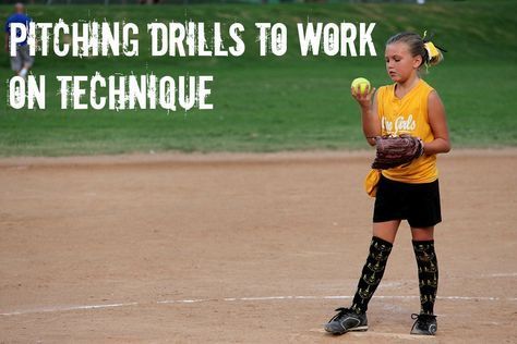 Fastpitch Pitching Drills, Softball Pitching Drills, Pitching Drills, Softball Cheers, Softball Workouts, Youth Softball, Softball Crafts, Softball Drills, Softball Pitching