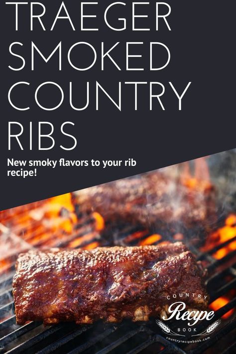 Slow cooking can add more wonderful flavors to your ribs. You’ll enjoy juicier, tender, and sumptuous country-style ribs. Though you can cook ribs faster on a Traeger grill, it won’t have that pleasant smoky flavor. Smoked Country Ribs, Traeger Smoked Ribs, Traeger Country Style Pork Ribs, Treager Smoked Ribs, Traeger Ribs, Ribs On Traeger Grill, Trailer Recipes, Country Style Ribs On Traeger Grill, Smoked Baby Back Ribs Pellet Smoker