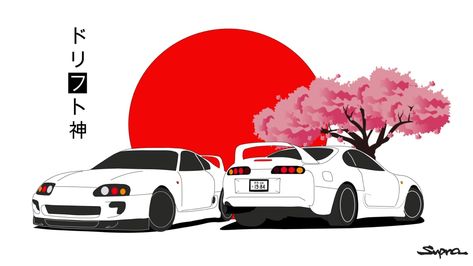 #supra #jdm #japanesecars #cars #toyota Supra Mk4 Artwork, Supra Wallpaper Pc, Jdm Art Wallpaper, Supra Tattoo, Supra Cartoon, Supra Mk4 Drawing, Toyota Supra Drawing, Supra Drawing, Supra Art