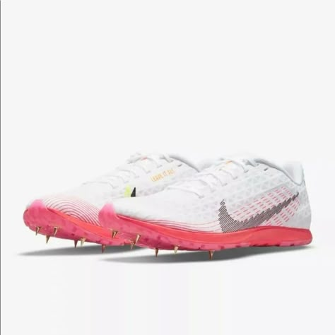 Best Track Shoes, Spike Shoes Track, Xc Spikes, Track Inspiration, Nike Air Presto Black, Track Bag, Track Shoes Spikes, Spikes Running Shoes, Spikes Track