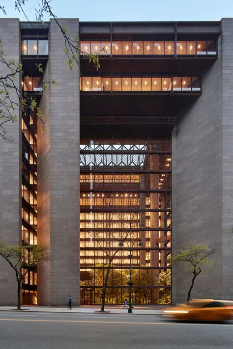 Ford Foundation Building, Foundation Building, Ford Foundation, Architectural Lighting Design, Masonry Work, Schematic Design, Container Architecture, Hotel Architecture, Eero Saarinen