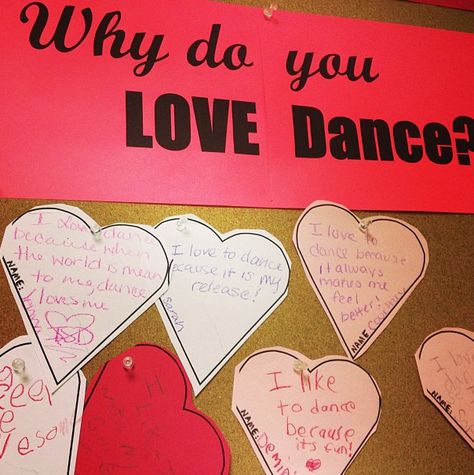 Valentines Preschool, Dance Activities, Dance Studio Design, Dance Studio Decor, 1million Dance Studio, Dance Studio Owner, Dance Crafts, Dance Camp, Dance Rooms