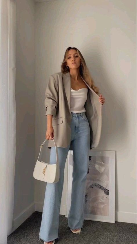 Classy Business Outfits, Old Money Fashion, Money Fashion, Casual Chique, Effortless Outfit, Casual Day Outfits, Minimal Outfit, Classy Fashion, Elegantes Outfit