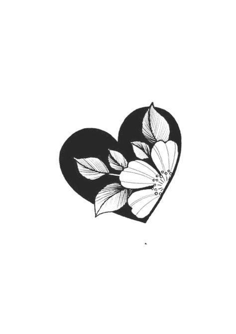 Small Coverup Tattoo Ideas For Women, Feminine Cover Up Tattoos, Black Heart Tattoo, Negative Tattoo, Heart Tattoo Ideas, Black Heart Tattoos, Negative Space Tattoo, Watercolor Tattoo Ideas, Optical Illusion Tattoo