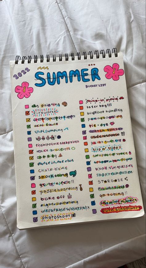 Summer List Ideas, Health And Fitness Aesthetic, Summer Bucket List For Teens, Bored Ideas, Game Room Home, Ultimate Summer Bucket List, Reading Quote, Bucket List For Teens, Summer Checklist