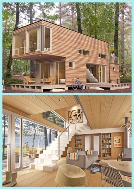 Container House Design Case Mici, Dröm Hus Planer, Sea Container Homes, Cargo Container Homes, Container Buildings, Building A Container Home, Container Architecture, Container House Plans, Casa Container