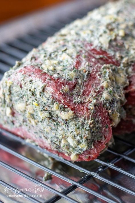 This garlic and herb beef tenderloin recipe is easy to prepare, flavorful, and incredibly tender. Wow your holiday guests with this perfect beef tenderloin! #sponsored @beeffordinner #beeftenderloin #beeftenderloinrecipesoven #beeftenderloinrecipes #beeftenderloinrecipe #beeftenderloinrecipeeasy Perfect Beef Tenderloin, Beef Tenderloin Roast Recipes, Beef Tenderloin Recipe, Whole Beef Tenderloin, Stew Crockpot, Beef Tenderloin Recipes, Beef Tenderloin Roast, Tenderloin Roast, Tenderloin Recipe