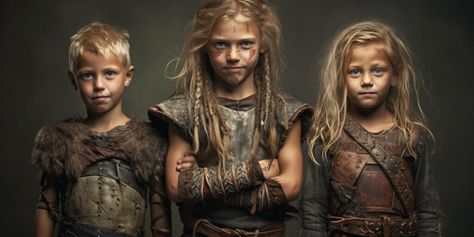 Ragnar Lothbrok's Legacy: The Children Who Carried His Name Viking Costumes, Norwegian Vikings, Vikings Ragnar, Viking Life, Viking Costume, Viking History, Viking Style, Ragnar Lothbrok, History Facts