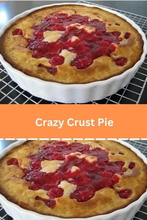 Crazy Crust Pie Easy Pies, Pies Dessert, Fruit Pie Filling, Peach Pie Filling, Peach Blueberry, Pie Pie, Refrigerated Pie Crust, Canned Fruit, Pie Crust Recipes