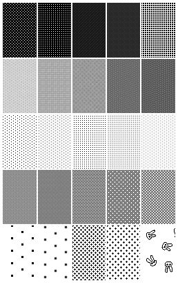 digital screentones pack by asifalittlezonked on DeviantArt Manga Tones Tutorial, Screen Tone Manga, Manga Halftone, Screentones Manga, Screentone Manga, Manga Tones, Manga Texture, Manga Screentones, Manga Pattern