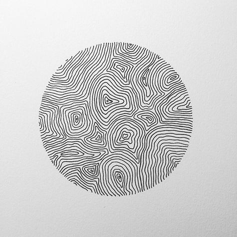 CIRCLE WAVY Line And Circle Art, Lines Art Drawings, Line Art Photography, Shape In Art, Circle Art Design, Round Drawing, Circle Drawings, Linework Design, Line Art Circle