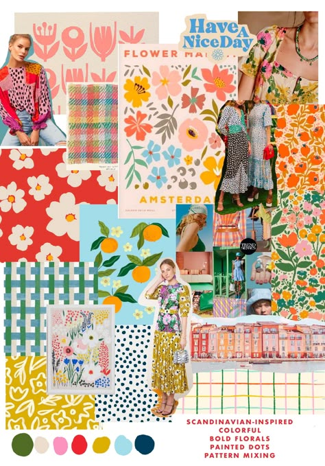 Pattern Design Trends 2023, Spring 2023 Mood Board, Summer Mood Board Fashion Inspiration, Ss24 Mood Board, Trends Prints Spring 2024, Print And Pattern Trends 2023, 2024 Spring Summer Fashion Print Trends, Fashion Print Trends 2023, Print And Pattern Trends 2024